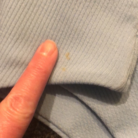 ZAFUL Brand High Cut V-wired Ribbed Bikini Set Light Blue Women's Small - Picture 5 of 6